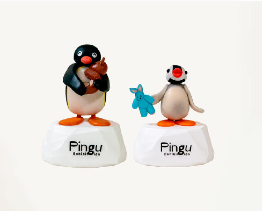 Pingu 40thフィギュア
ピングー&ピンガ 宝物のぬいぐるみ