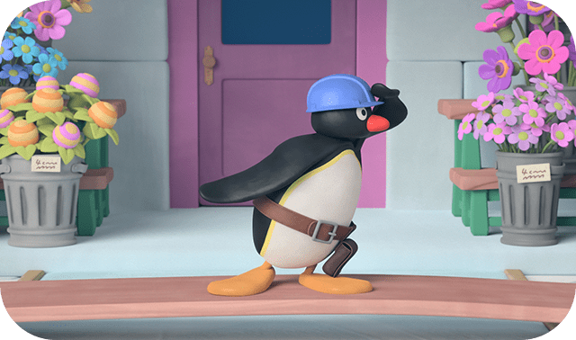 Watch your step, Pingu!