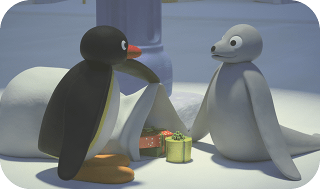 Pingu saves Christmas