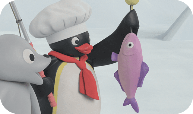 Pingu's Catch of the Day