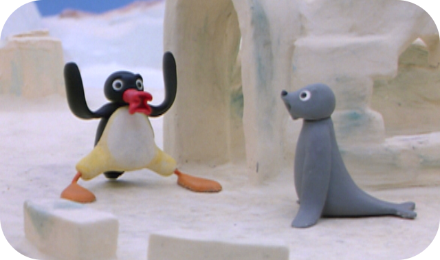 Pingu And The Snowball Fight