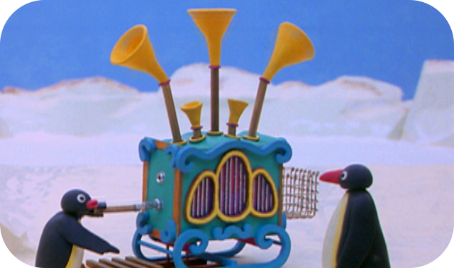 Pingu And The Organ Grinder