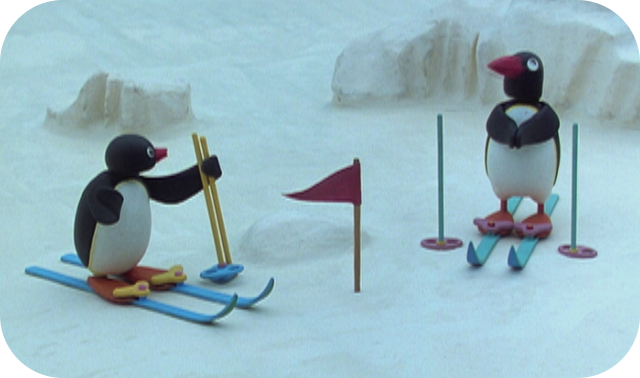 Pingu The Cross Country Skier