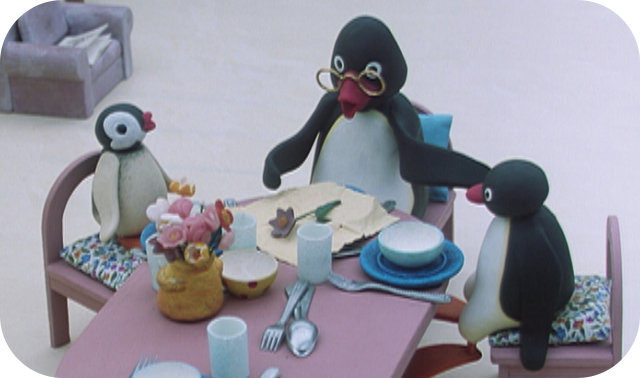 Pingu's Grandfather Comes To Visit