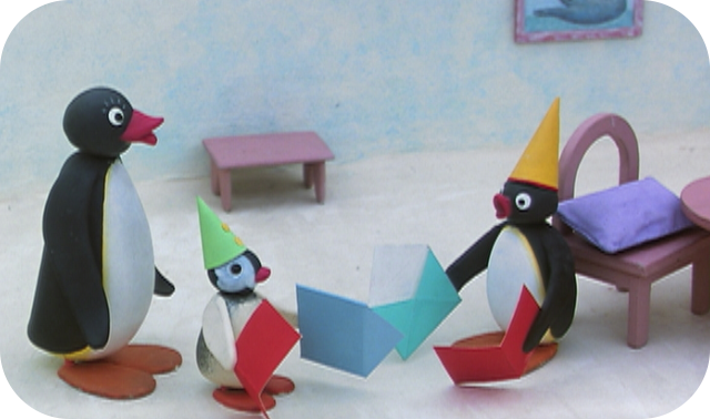 Pingu Hides A Letter