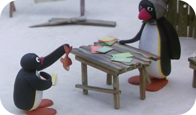 Pingu Draws A Winner