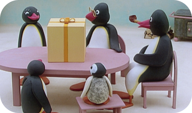 Pingu Is Curious