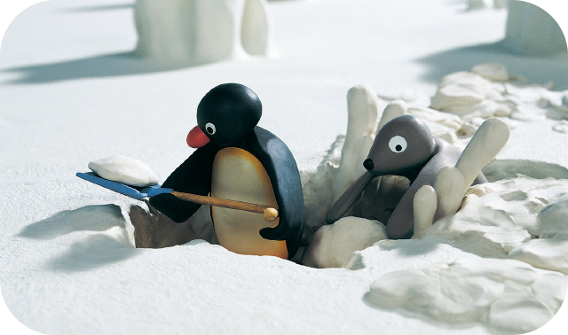 Pingu Digs a Hole