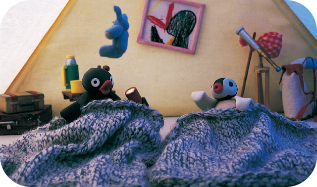 Pingu and Pinga go Camping
